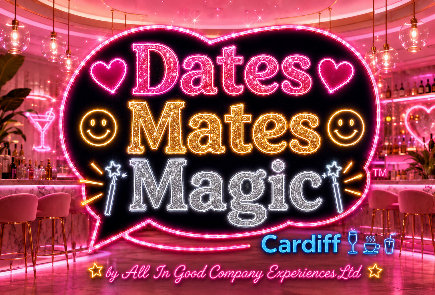 Dates Mates Magic, a trading brand of All In Good Company Experiences Ltd